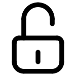 Unlock SVG Icon